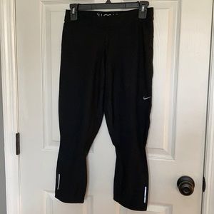 Nike Dri-Fit Black Medium Capris